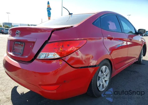 2014 Hyundai Accent Gls z USA, uszkodzony, nr VIN KMHCT4AE2EU599257